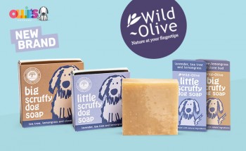 New Brand - Wild Olive Scruffy Dog Soap Bars